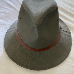 REI Vintage Olive Green Cotton Hat